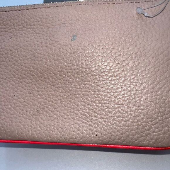 Kate Spade Nude and Neon Wristlet **SEE PICS AND DESCRIPTION - Picture 5 of 12